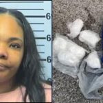 Tierra Tocorra Hill and the backpack a 3-year-old was wearing that allegeldy contained more than 2 pounds of cocaine (MCSO)